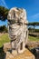 Roman statue with toga - Ostia Antica - Rome Italy