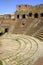 The Roman Theater in Benevento, Campania, Italy.