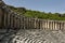 The Roman theatre at the ancient city of Aspendos in Turkey.