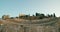 Roman Theatre - famous landmark in Amman, capital of Jordan. Jordanian cityscape