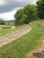 Roman theatre next to soccer field