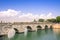 Roman Tiberius Bridge in Rimini Italy