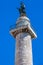 Roman triumphal column of Trajan built on the year 107 AD