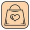 Romance gift, icon