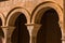 Romanesque arch in spain