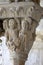 Romanesque Capital in Cloisters Church of Saint Trophime Cathedral in Arles. Provence