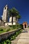 Romanesque church in Baveno, Lago Maggiore.