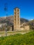 Romanesque church of Boil in the Catalan Pyrenees, Spain