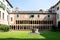 The romanesque cloister of Verona`s cathedral, Italy