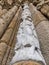 Romanesque column Platerias facade
