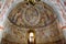 Romanesque fresco of Majestas domini