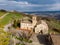 Romanesque parish church of Coscogna located on the historic Romea Nonantolana pilgrim route