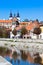 Romanesque St. Procopius basilica and monastery, jewish town Trebic UNESCO, the oldest Middle ages settlement of jew community in