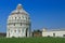 Romanesque style Baptistery Pisa,