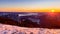 Romania, Ceahlau Mountains, Sunrise from Dochia Chalet