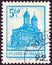 ROMANIA - CIRCA 1972: A stamp printed in Romania shows Biserica Trei Ierarhi monastery, Iasi,