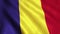 Romania Flag Animation Video - 4K