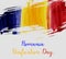 Romania Great Union day background