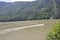 Romania,june 7:Transporter Ship on Danube river at Cazane Gorge,Romania