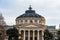 Romanian Athenaeum or Ateneul Roman, in the center of Bucharest capital of Romania