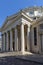 Romanian Athenaeum in city of Bucharest, Romania