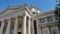 Romanian Athenaeum in city of Bucharest, Romania