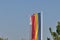 Romanian flag broken