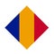 Romanian flag - Romania is a country Europe