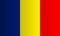 Romanian flag vector. the national flag of the country of Romania. Romanian national flag background