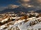 Romanian mountains in winter