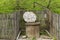 Romanian old water well in the countryside