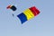 Romanian parachute jumper