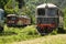 Romanian private railway operator diesel locomotives shunting