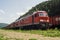 Romanian private railway operator freight train