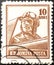 Romanian stamp used depicting a Pilot