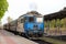 Romanian state railway carrier train arrives in Piatra-Neamt