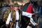 Romanian traditional costume in Bucovina county on celebration time