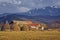 Romanian traditional rustic farm