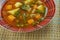 Romanian vegetable soup