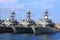 Romanian warships