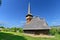 Romanian wooden church with polygonal plan.