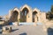 Romanic basilica ruins, old town of Rhodes, Greece