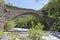 Romanic bridge at la Margineda, Andorra