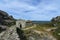 The romanic chapel of Sao Miguel Capela de Sao Miguel in the outskirts of the medieval village of Monsanto