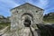 The romanic chapel of Sao Miguel Capela de Sao Miguel in the outskirts of the medieval village of Monsanto