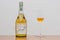 Romano Levi Grappa Bottle Original with Liquor Glass