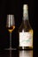 Romano Levi Grappa Bottle Original with Liquor Glass