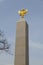 Romanovsky obelisk in Moscow