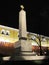 Romanovsky obelisk in Moscow in Russia