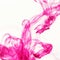 Romantic abstract hand drawn watercolor background. Ink pink com